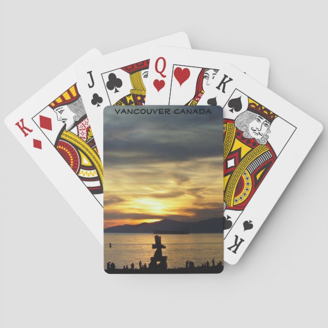 Vancouver Spielkarten Vancouver Sunset Cards (Rückseite)