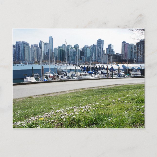 Vancouver Stanley Park Postkarte (Vorderseite)