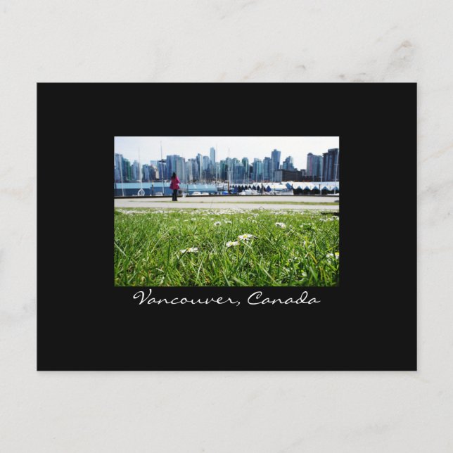 Vancouver Stanley Park Postkarte (Vorderseite)