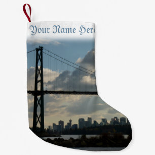 Vancouver Strumpf Vancouver Weihnachtsfest Strumpf Kleiner Weihnachtsstrumpf