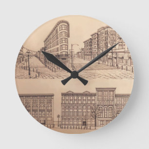 Vancouver Uhr gibt Dekoration Wand-Uhr