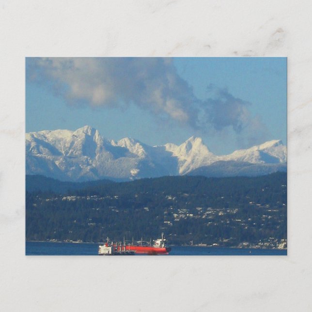 Vancouver View Postkarte (Vorderseite)