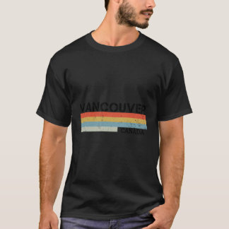 Vancouver Vintag Streifen T-Shirt