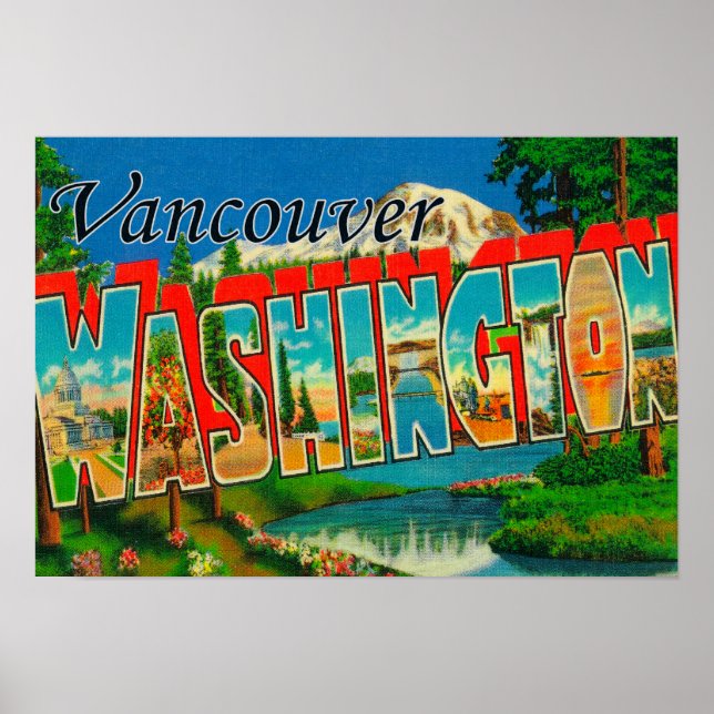 Vancouver, Washington - Große Briefszenen Poster (Vorne)