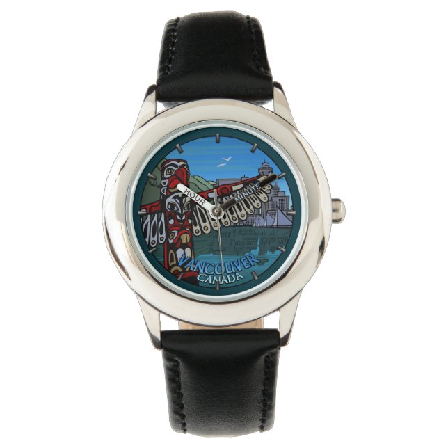 Vancouver Watch Kid's Vancouver Canada Wristwatch Armbanduhr (Vorderseite)