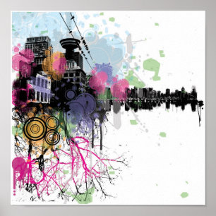 Vancouver-Wurzeln Poster