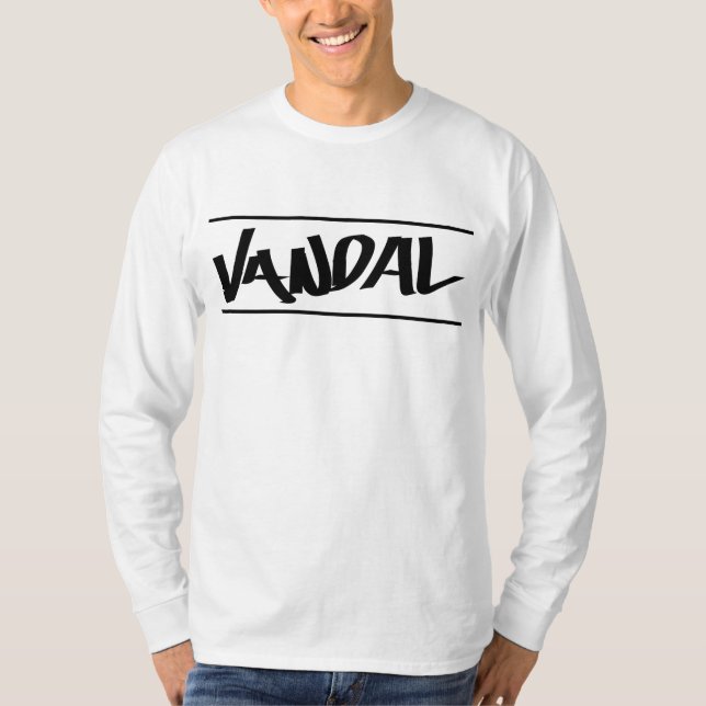 VANDALEN-SKRIPT T-Shirt (Vorderseite)