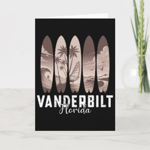 Vanderbilt Beach Florida Surfbrett Männer Frauen S Karte