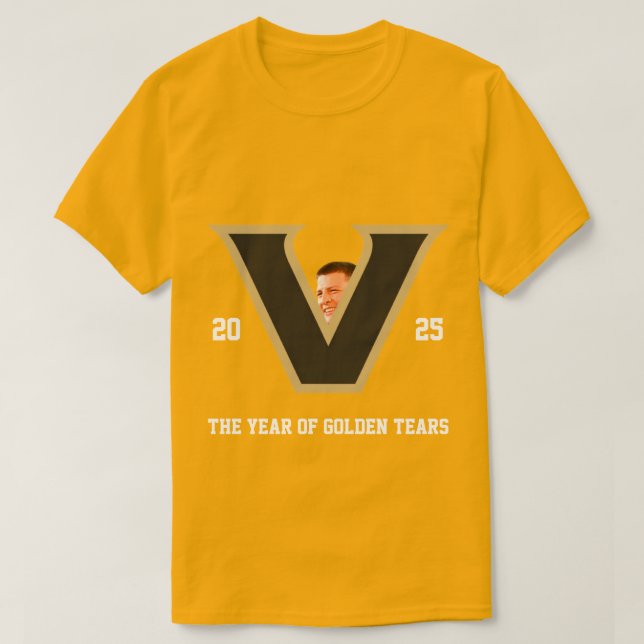Vanderbilt Commodores 2025 T-Shirt (Design vorne)