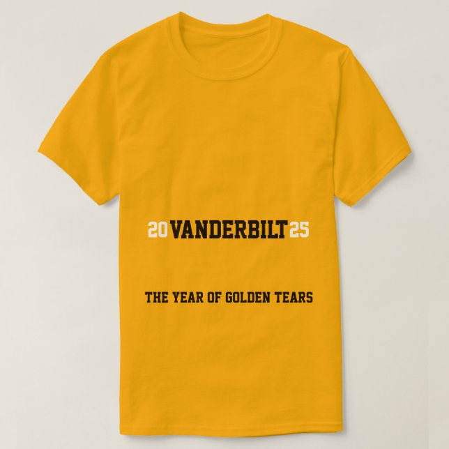 Vanderbilt Commodores 2025 T-Shirt (Design vorne)