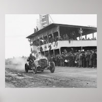 Vanderbilt Cup Auto Race, 1908. Vintages Foto
