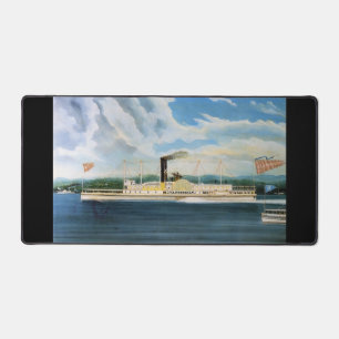 Vanderbilt-Dampfschiff 1847 Schreibtischunterlage