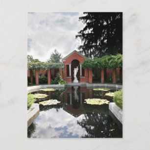 Vanderbilt Garden Pool Postkarte