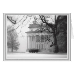 Vanderbilt-Herrenhaus im Winter