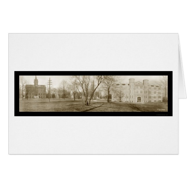 Vanderbilt University Foto 1909 (Vorderseite (Horizontal))