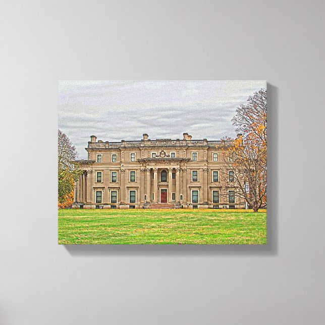 Vanderbuild Mansion Leinwanddruck (Vorderseite)