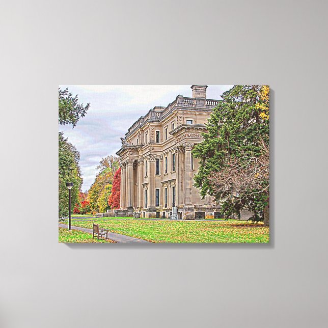 Vanderbuild Mansion Leinwanddruck (Vorderseite)
