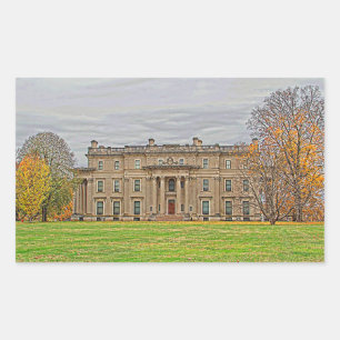 Vanderbuilt Villa Rechteckiger Aufkleber
