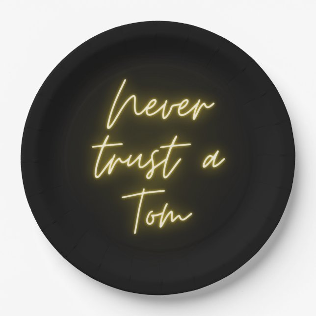 Vanderpumpe Rules Paper Plate Pappteller (Vorderseite)