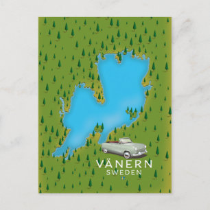 Vänern Schweden See Karte