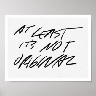 Vanessa Place 11" x 8,5" Value Poster