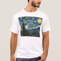 Vangogh Starry Night T - Shirt