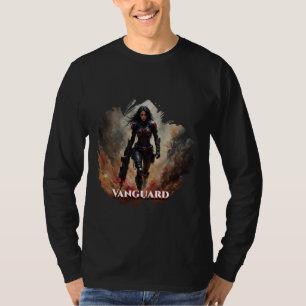 Vanguard – Futuristische Kriegerin T-Shirt