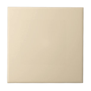 Vanilla Beige Solid Color Fliese