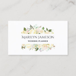 Vanilla Blossoms Hochzeitsplaner Visitenkarte