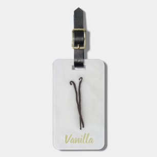 Vanilla-Bohne mit Zucker Gepäckanhänger