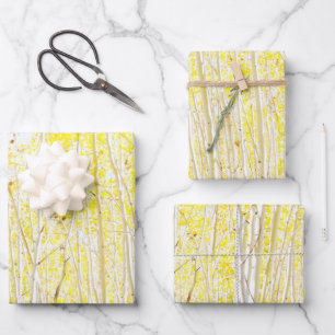 Vanilla Cake Aspen Geschenkpapier Set