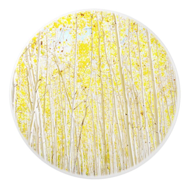 Vanilla Cake Aspen Keramikknauf (Vorderseite)