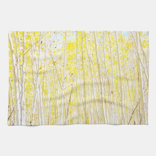 Vanilla Cake Aspen Küchentuch (Horizontal)