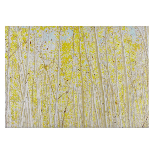 Vanilla cake Aspen Schneidebrett (Vorderseite)