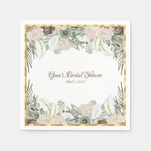 Vanilla Club Blume Serviette