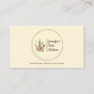Vanilla Creme Rustikale Bäckerei Koch Hausmannskos Visitenkarte