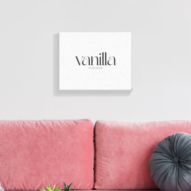 Vanilla Flavor Leinwanddruck (Insitu (Wohnzimmer))