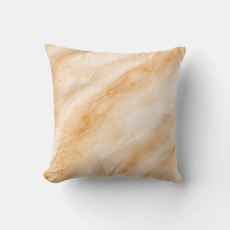 Vanilla Milkshake Marble Texture Kissen