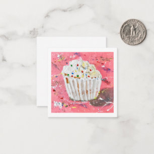 Vanilla Zuckerguss Mitteilungskarte