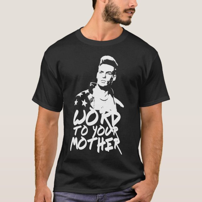 Vanille-Eis Wordo deine Mutter T-Shirt (Vorderseite)