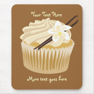 Vanille-kleiner Kuchen Mousepad