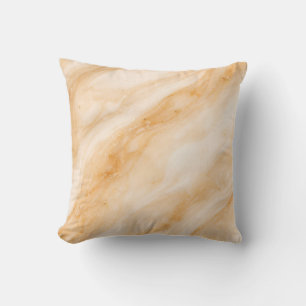 Vanille-Milchshake-Marmor-Textur Kissen