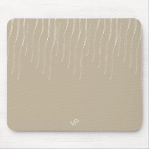Vanille-Pud-Mauspad beige Mousepad