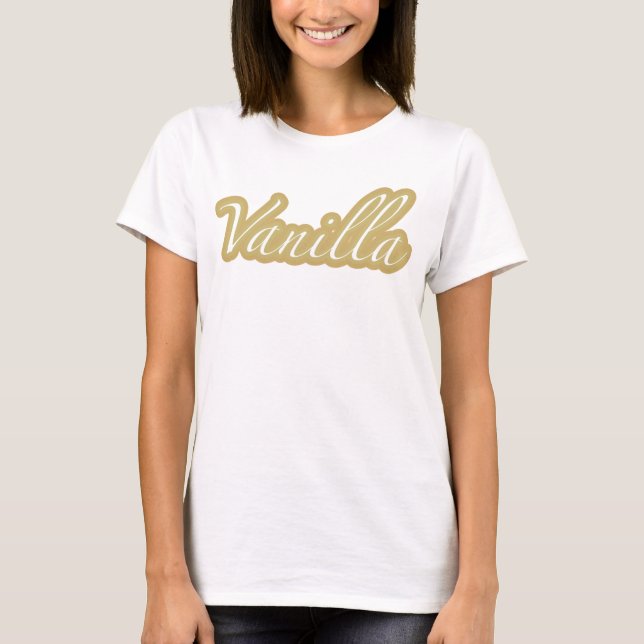 Vanille T-Shirt (Vorderseite)
