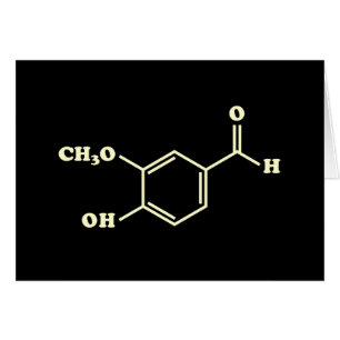 Vanille Vanillin Formule chimique moléculaire