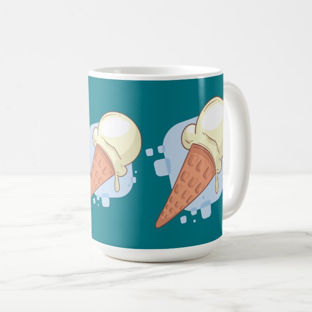 Vanilleeis  kaffeetasse (VorderseiteRechts)
