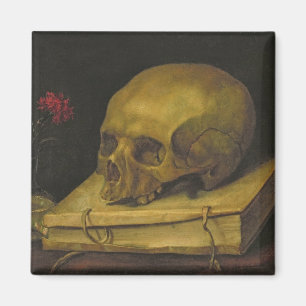 Vanitas, c.1644 (Öl auf Leinwand) Magnet