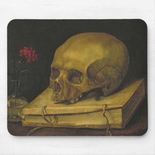 Vanitas, c.1644 (Öl auf Leinwand) Mousepad (Vorne)