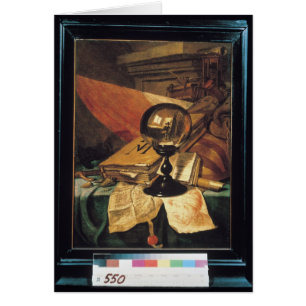 Vanitas mit einem Kristallball