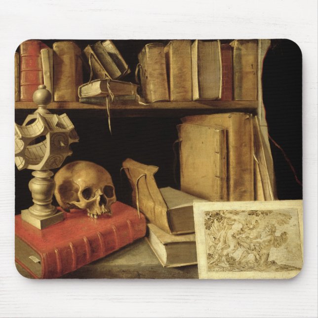 Vanitas mit einem Sundial, c.1626-40 Mousepad (Vorne)